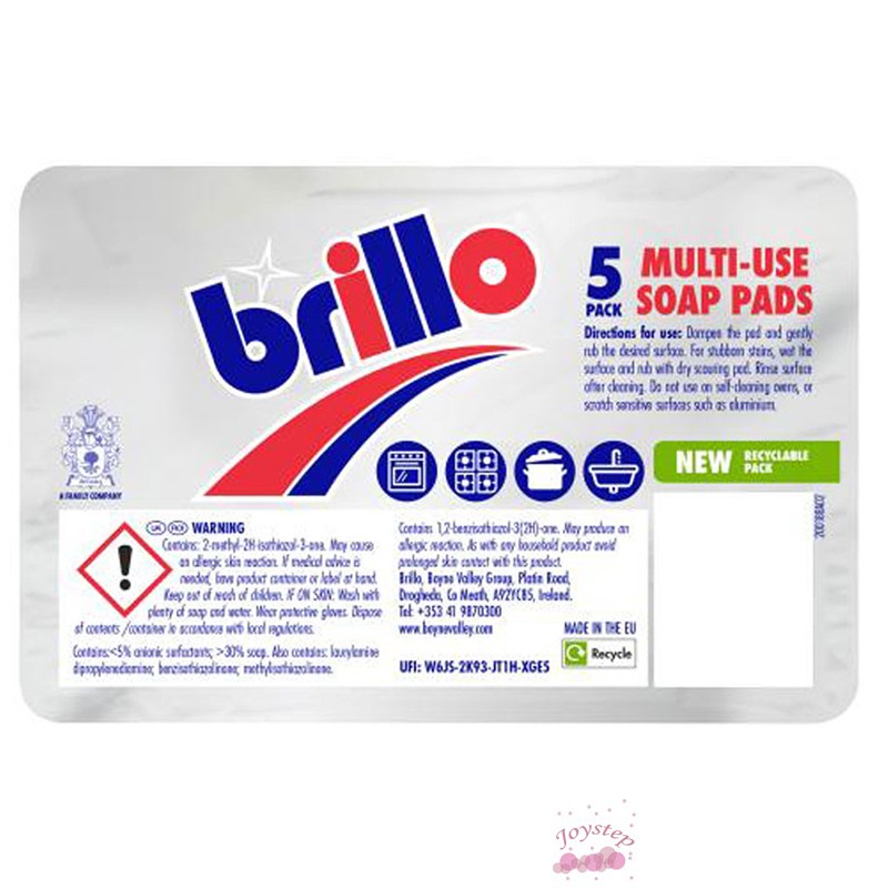 Brillo钢丝棉百洁布擦垫