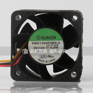 SUNON PMD1204PQBX 服务器 散热风扇 6.8W 高转速 12V 4028 4CM