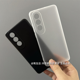 适用OPPOK12手机壳K12Plus硅胶保护套半透明白磨砂镜头全包圆弧边超薄防摔软壳男女简约新款纯黑色