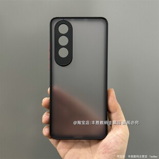 适用OPPOK12手机壳K12Plus半透黑镜头全包小孔保护套硅胶直角边肤感防摔磨砂软壳简约男新款