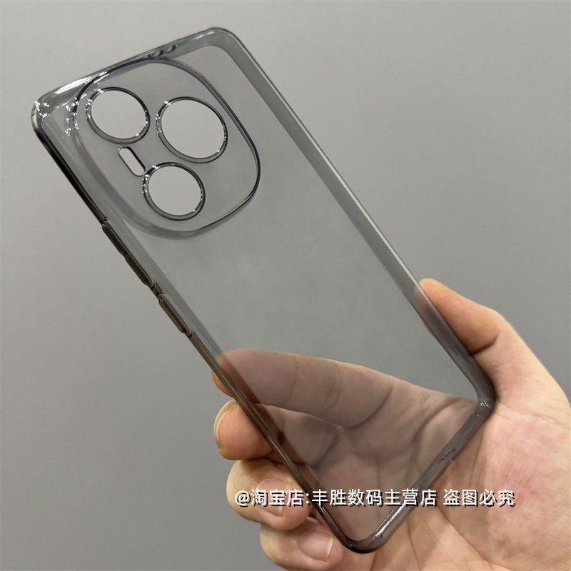 适用荣耀Power手机壳Power半透黑透明保护套硅胶小孔全包圆弧边防摔超薄tpu软壳男女新款清水套