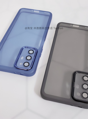 适用华为荣耀V30手机壳V30Pro保护套硅胶半透黑OXF-AN00透白自带镜头膜防摔防滑直角边磨砂软壳简约男女款