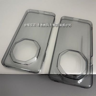 适用华为Mate70RS非凡大师版手机壳极简半透黑透明保护套硅胶镜头大孔超薄圆弧边防摔软壳简约清水套新款