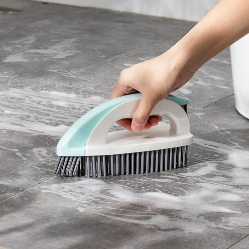 日式硬毛瓷砖墙壁缝隙浴缸清洁刷