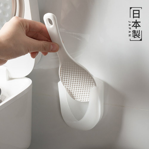 日本进口饭勺座吸盘饭勺收纳盒子