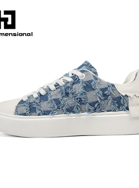 HeeDimensional帆布鞋新款韩版潮情侣板鞋男女运动休闲鞋学生布鞋