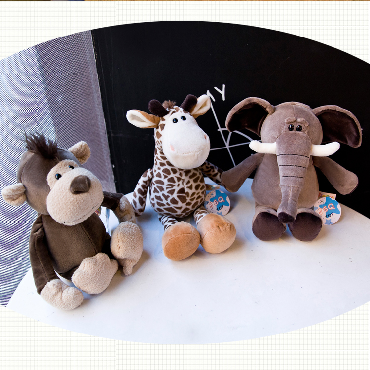 狮子森林小公仔摆件六一毛绒玩具