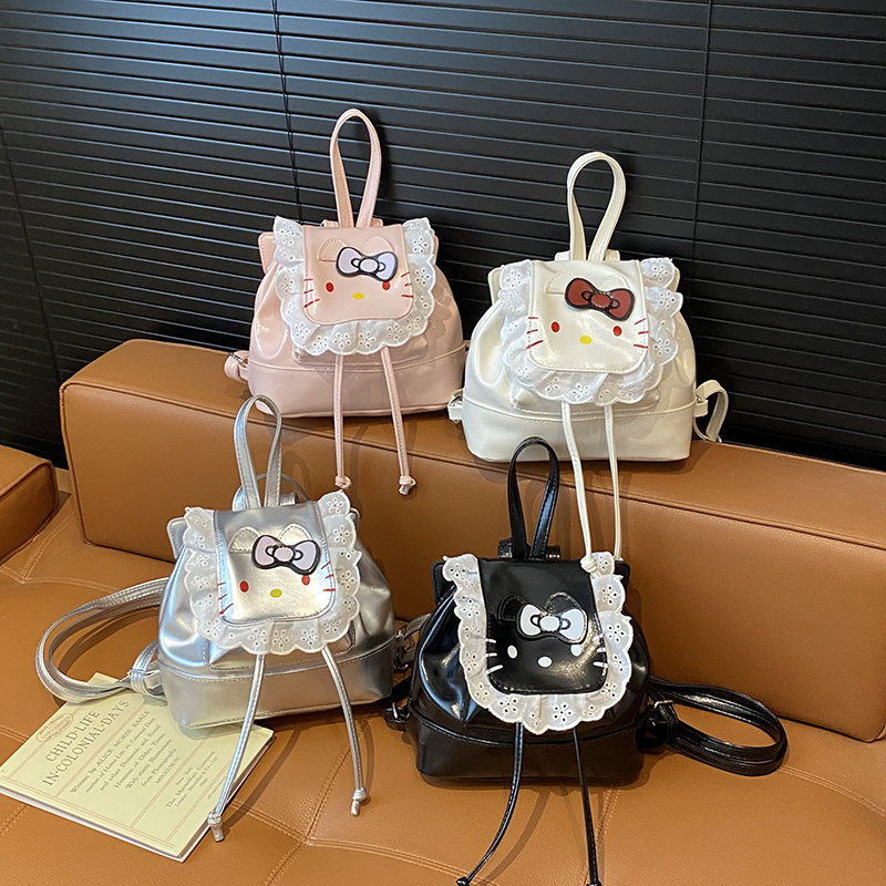 儿童猫咪迷你书包网红外出逛街可爱卡通女童宝宝双肩包女孩小背包