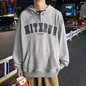 秋季潮流秋季字母印花连帽卫衣  B315-HK2002-P65控88图片