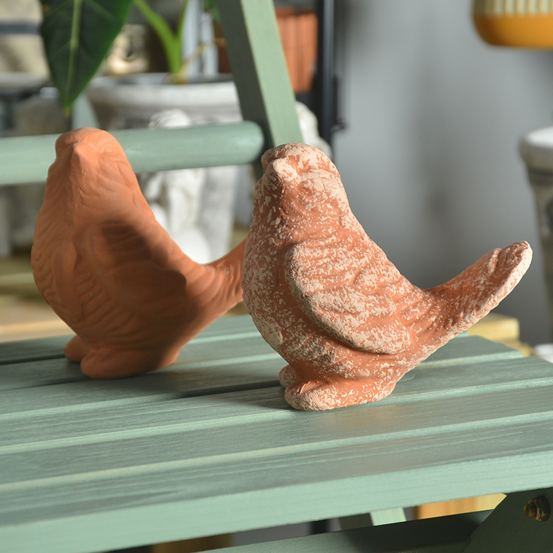 小鸟摆件可爱绿植装饰品桌面摆件