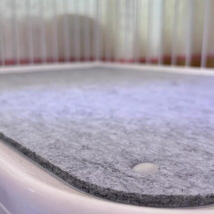 必选！欧版110款猫笼专用毛毡防飞毛垫静音垫防噪音垫