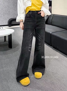 【1.4慧姐大码女装】2025新款牛仔裤子XX萱8780-