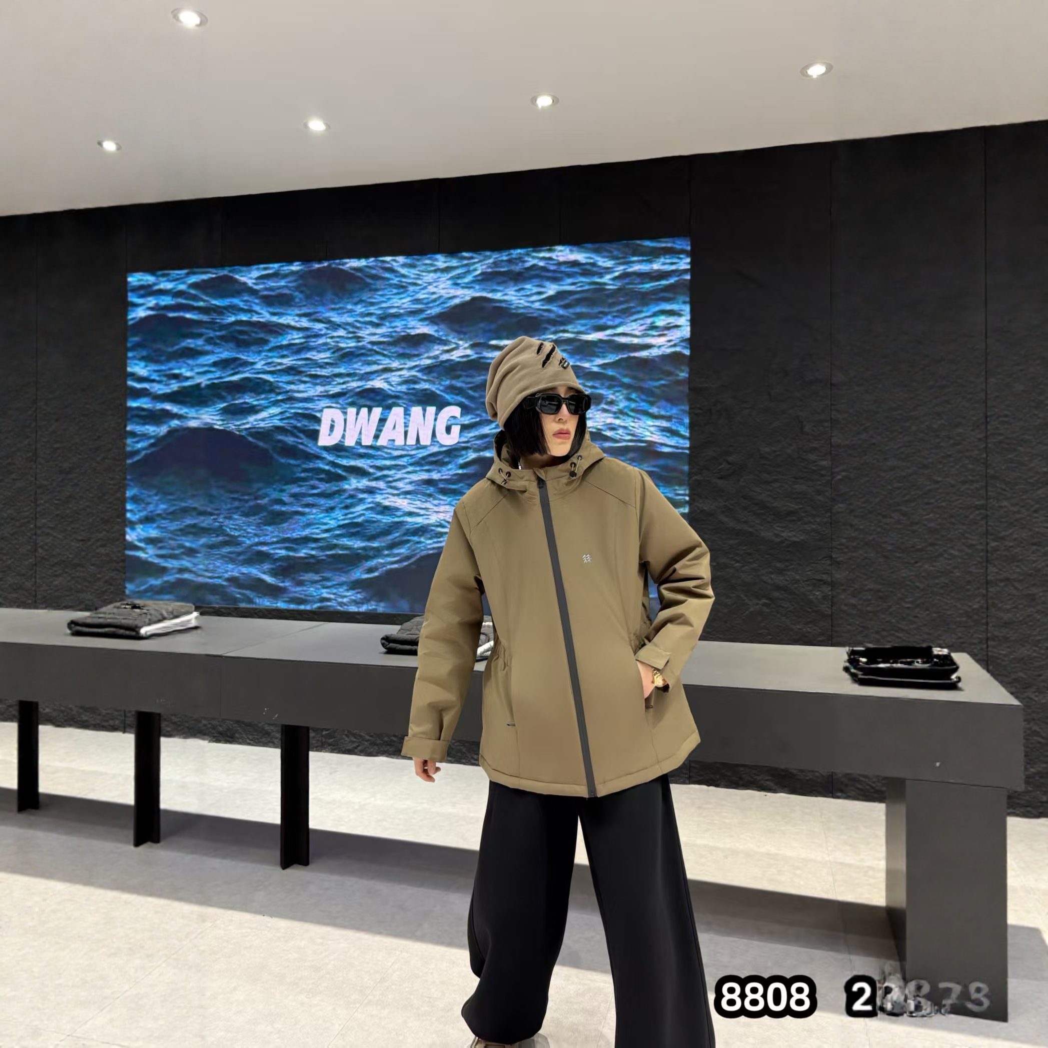 【11.13慧姐大码女装】2025新款棉服外套SMDM8808-