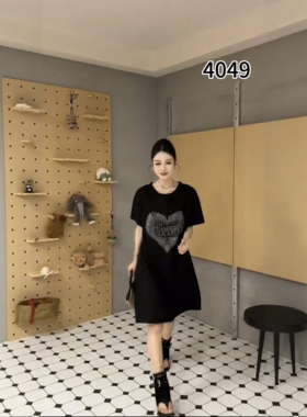 【5.14慧姐大码女装】2026新款半袖HT彤4049-7022