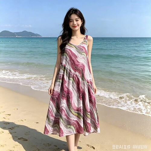 【6.23慧姐大码女装】2026新款睡裙LMM6039-