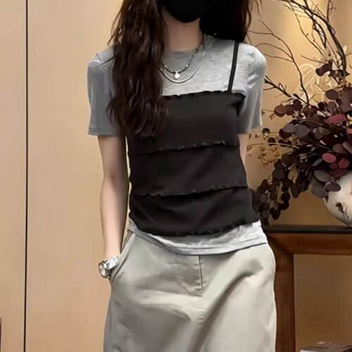 【5.7慧姐大码女装】2026新款上衣PYY6158-