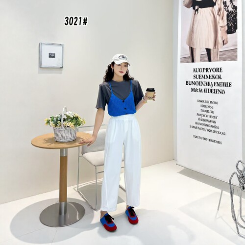【3.24慧姐大码女装】2026新款裤子GGP3021-
