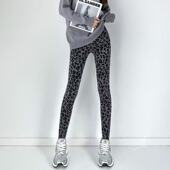 豹纹打底裤 2026新款 女装 HSY1099 3.1慧姐大码