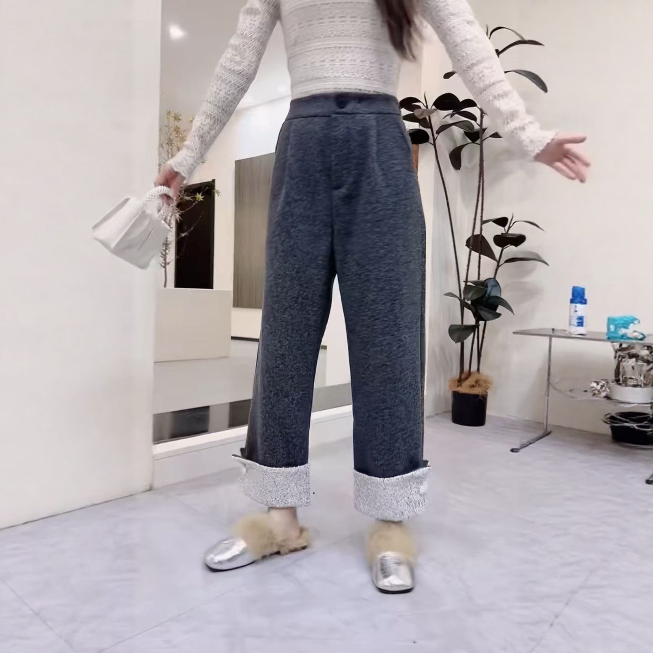 【12.18慧姐大码女装】2025新款羊毛裤子HYJR2633-,女装/女士精品,大码羽绒服,淘宝优惠券,粉丝福利购,淘宝优惠卷