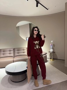 加绒小熊套装 2025新款 女装 BLL8843 11.20慧姐大码