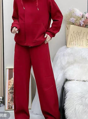 【12.21慧姐大码女装】2025新款羊绒套装JS尚8911-