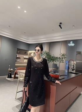 【12.18慧姐大码女装】2025新款连衣裙HM妹10199-7145