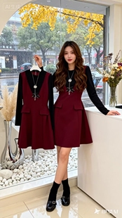 连衣裙HM妹10289 2025新款 女装 7145 12.18慧姐大码