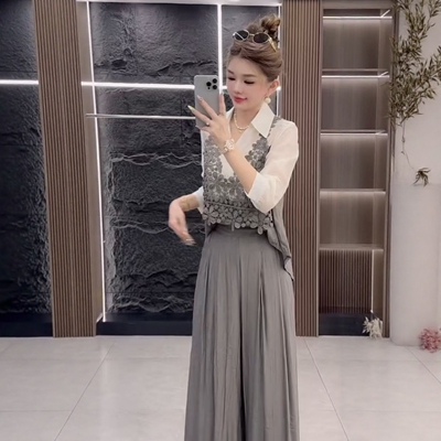 【3.28慧姐大码女装】2026新款套装SYHG9866-7080