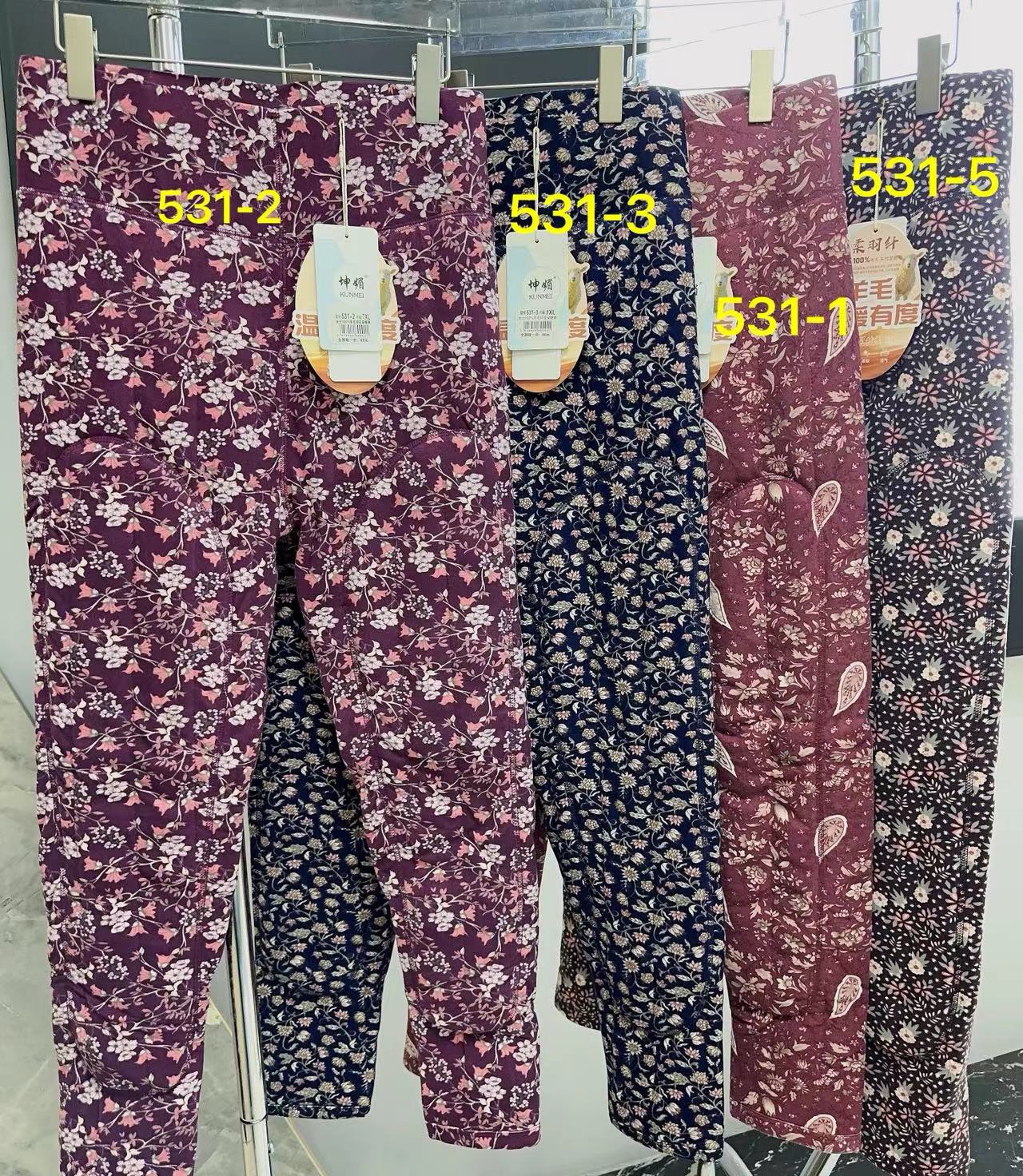 【10.15慧姐大码女装】2025新款800g羊毛裤HSY531