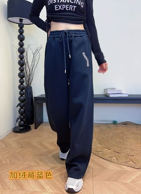 【11.13慧姐大码女装】2025新款加绒水斜高端裤子DFE5511-