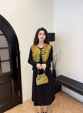 【1.7慧姐大码女装】2025新款套装LL露25905-