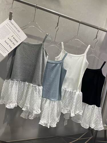 【4.7慧姐大码女装】2026新款吊带背心5566-505-