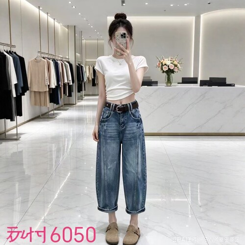 【9.28慧姐大码女装】2026裤子JM6050-7055