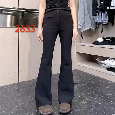 【2.5慧姐大码女装】2026新款微叭裤子CZ2633-