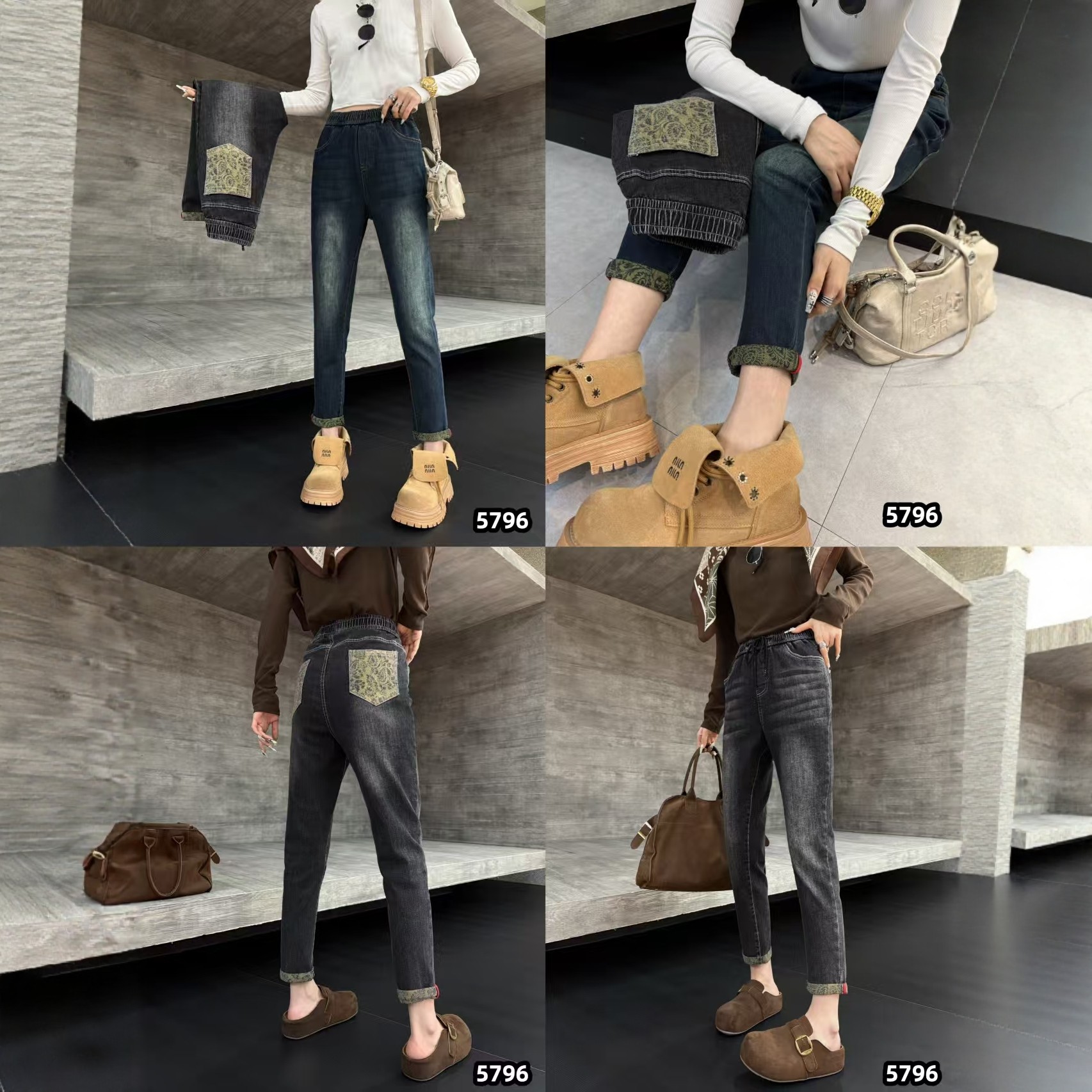 【1.16慧姐大码女装】2025新款裤子RMYY5796-7152,女装/女士精品,大码羽绒服,淘宝优惠券,粉丝福利购,淘宝优惠卷