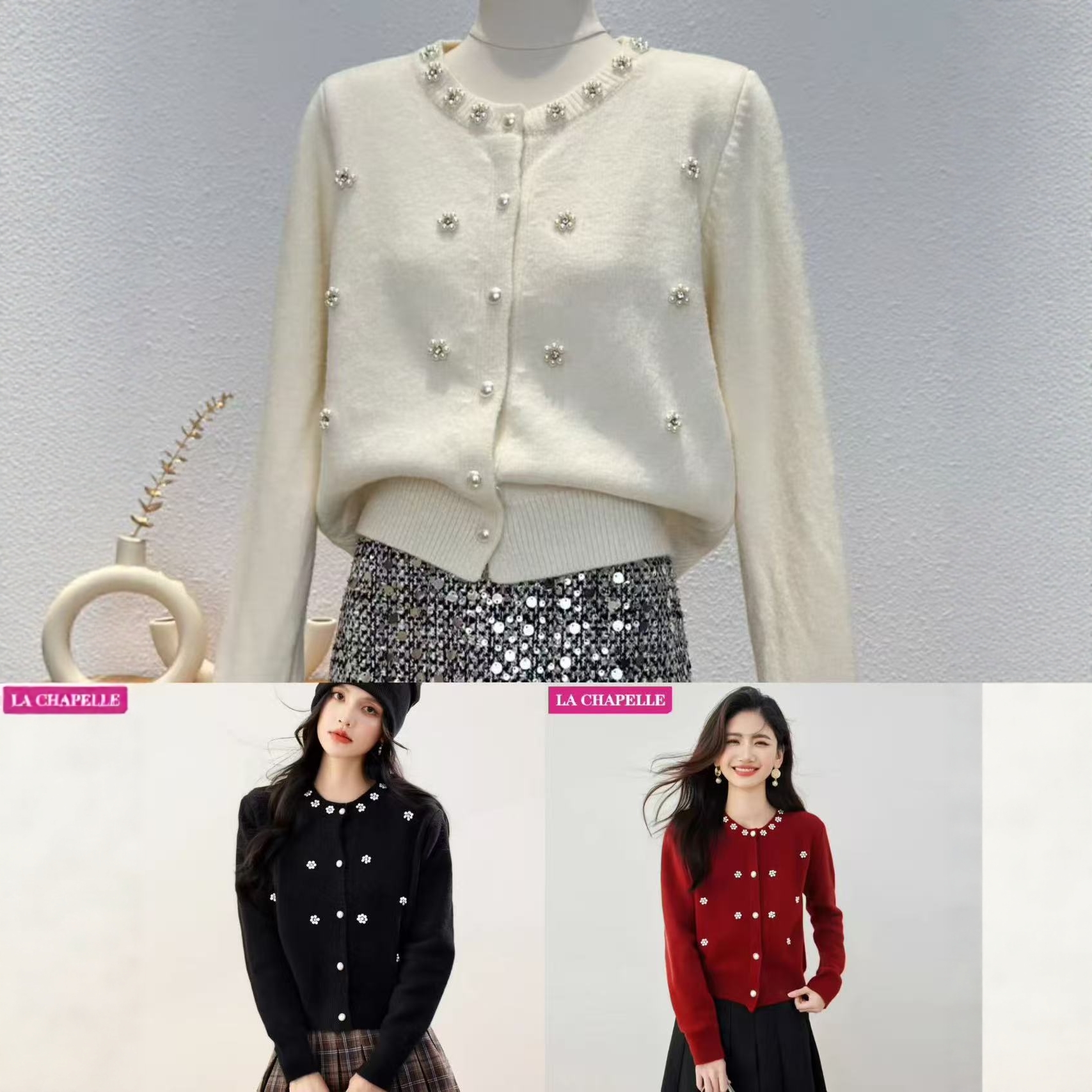 【10.22慧姐大码女装】2025新款针织毛衣上衣YFE905-