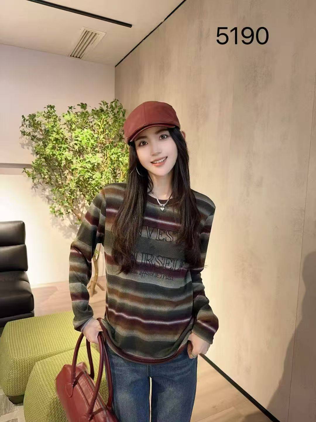 【11.28慧姐大码女装】2025新款上衣DTT5190-