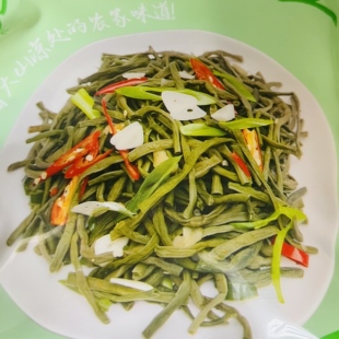 陕西安康汉阴皮豇豆陕南特产腌盐豇豆汉阴风味皮豇豆