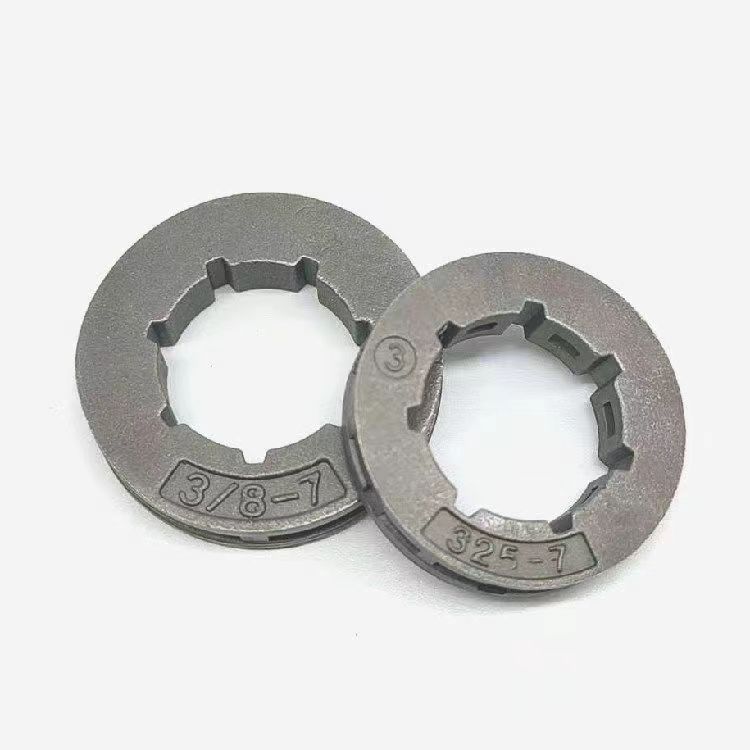 汽油锯伐木锯325-7链轮3/8-7油锯链条被动盘传动轮52/58油锯配件
