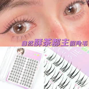 娇之黛兰假睫毛十排装酥茶君主（酥茶妹妹）柔软舒适自然裸妆日系