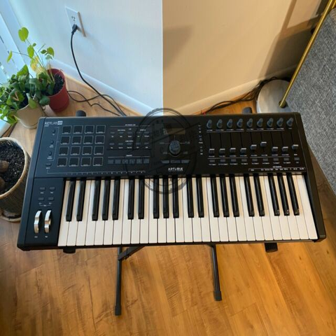 X标价9折专业Arturia KeyLab Mk2 49 88编曲MIDI键盘打击垫控制器