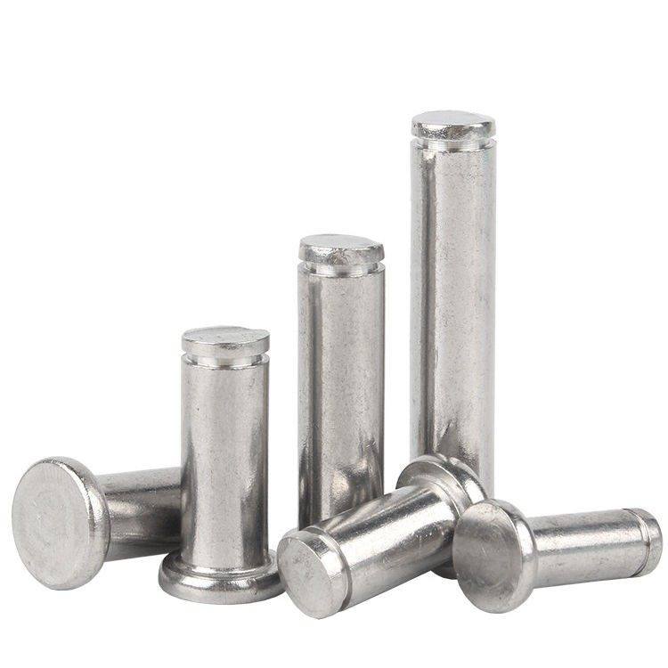304不锈钢销轴平头带槽销轴插销卡簧定位圆柱销MM3M4M5M6M8M10M12,五金/工具,销,淘宝优惠券,粉丝福利购,淘宝优惠卷