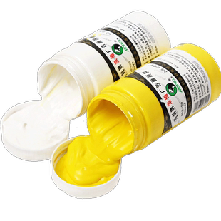 马利牌p1300浓缩广告画颜料白色大瓶柠檬黄300ml水粉颜料美术生专用考试集训色彩套装马力初学者水彩绘画颜料