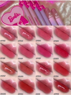 Colorke珂拉琪芭比联名款O765唇釉甜心口红水光镜面唇泥125