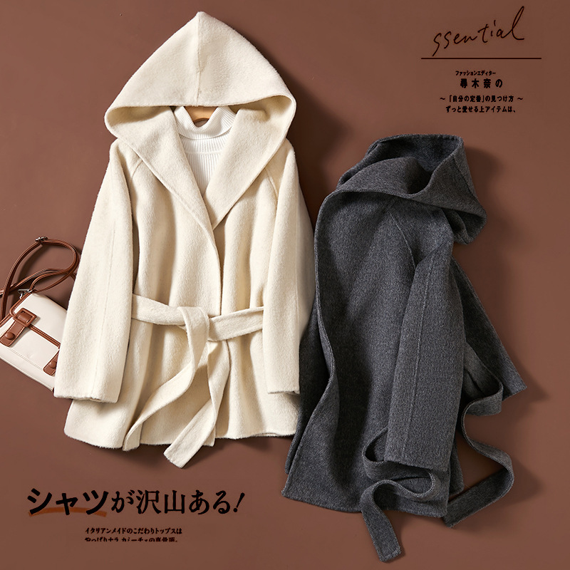 徕倩羊毛常规通勤羊毛大衣