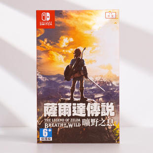 switch塞尔达传说旷野之息 纸模型纸扎祭祀用品 港版中文游戏卡带