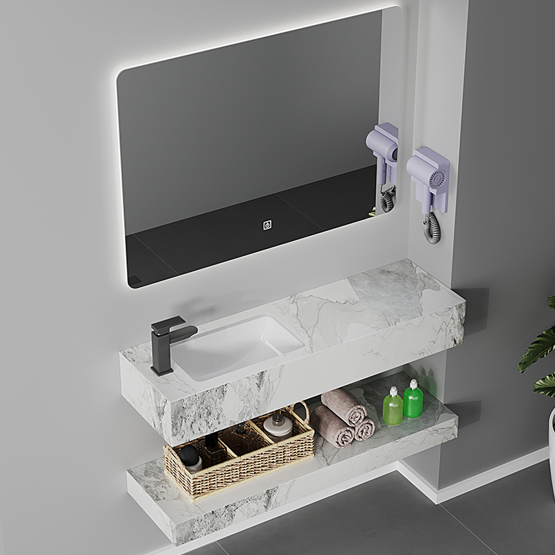 岩板陶瓷洗手盆防水防潮