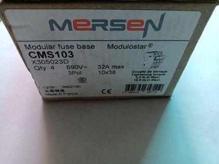 全新原装正品MERSEN(Ferraz Shawmut )熔断器座CMS103议价