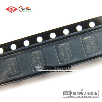 贴片稳压二极管 1SMB5956BT3G SMB 丝印956B 3W 200V 全新
