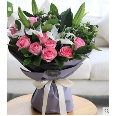 温州鹿城区欧洲城望江路车站大道信河街鲜花店蛋糕店速递玫瑰花束